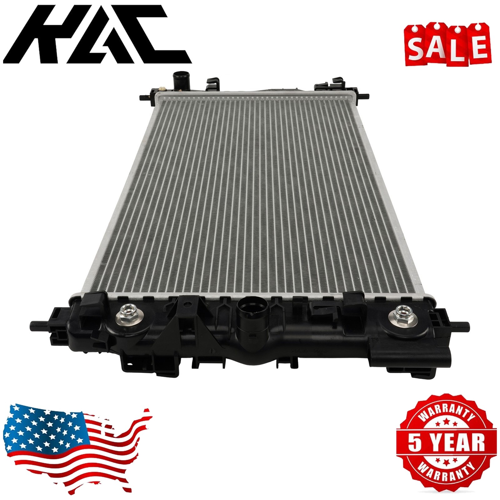 CU13146 Aluminum Radiator For 11-17 Buick Regal 2.4L 14-15 Chevrolet Impala 2.5L