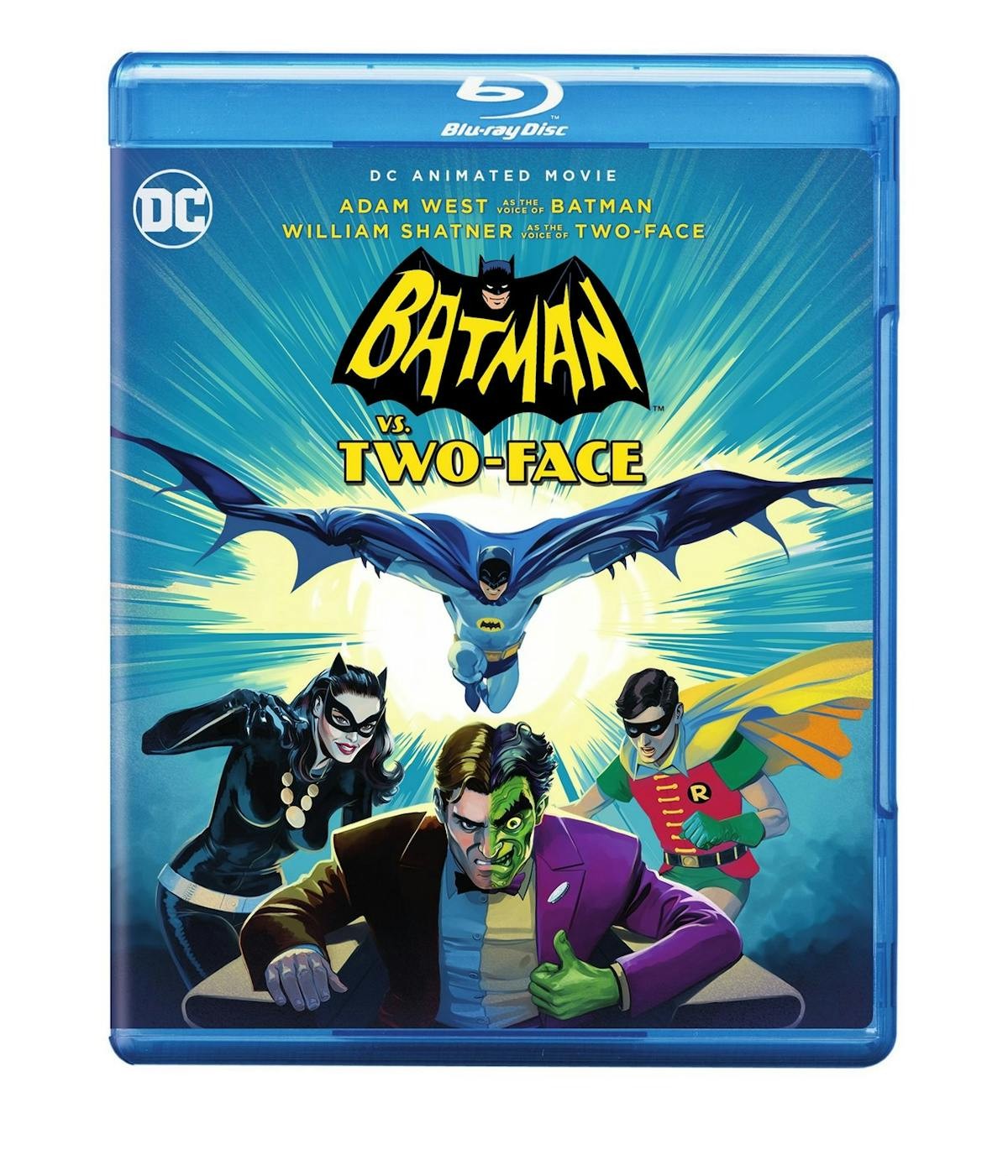 Batman Vs. Two-Face Blu-ray Adam West NEW