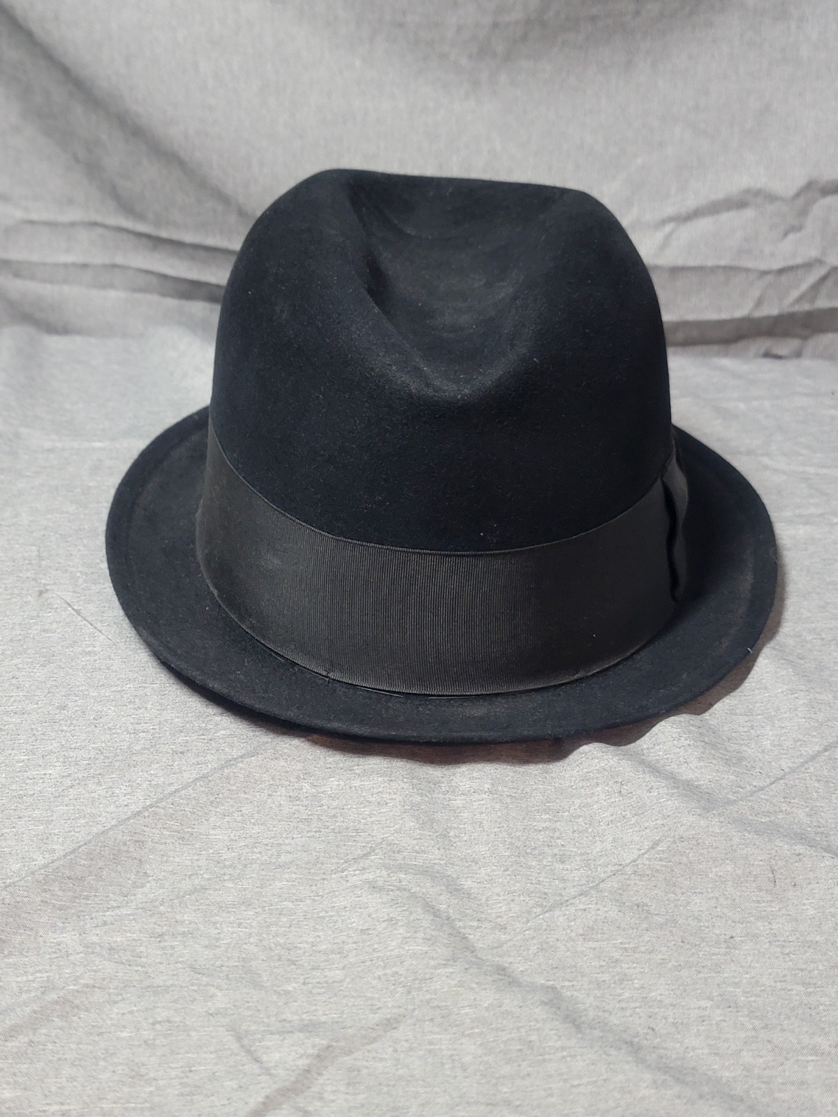Vintage Cavanagh Black Fedora 7 5/8, Made by Cavanagh Hats of New York Vintage Cavanagh Black Fedora 7 5/8, Made by Cavanagh Hats of New York
