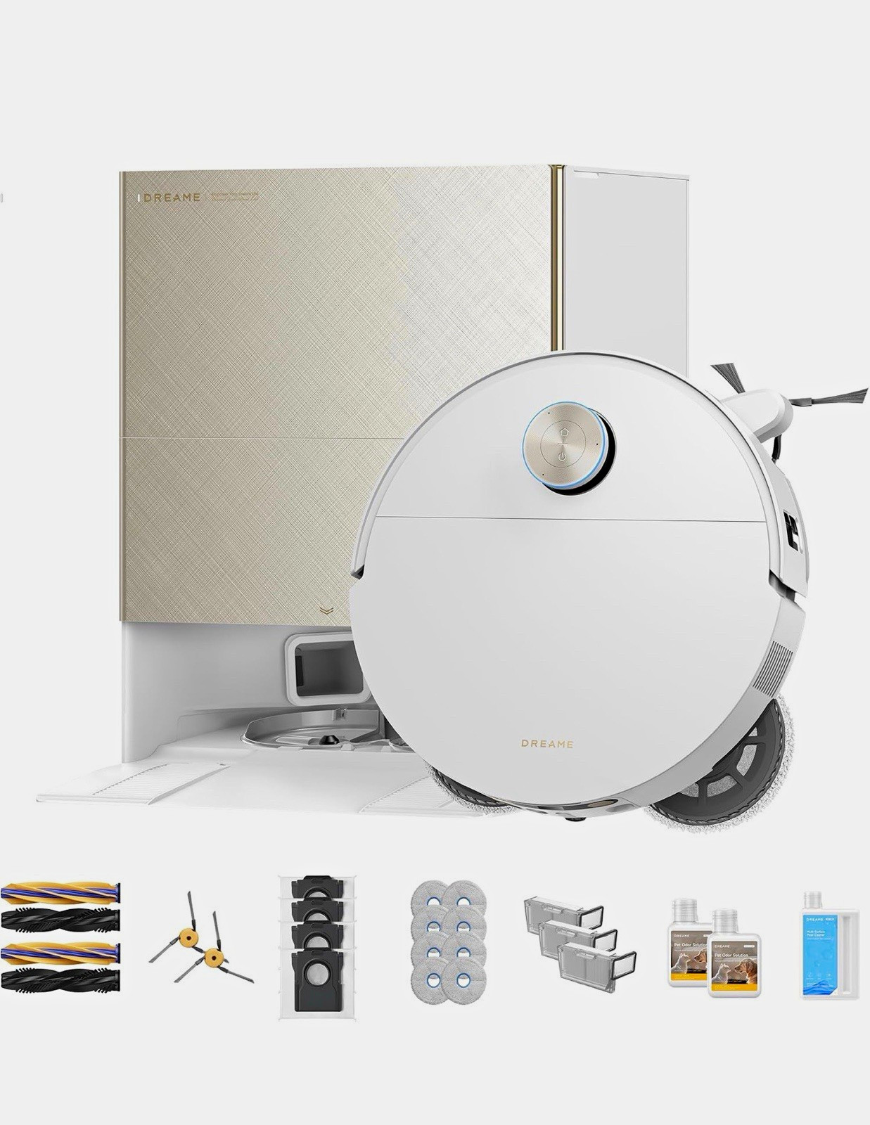 Dreame X60 Max Ultra Complete Robot Vacuum & Mop Auto-Empty Dock White Dreame X60 Max Ultra Complete Robot Vacuum & Mop Auto-Empty Dock White