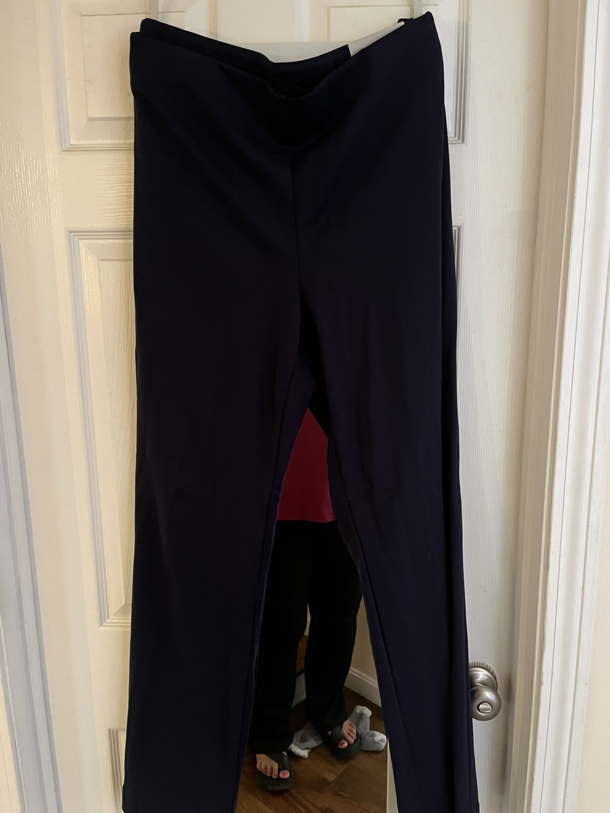 Chico\'s Pants Women Blue Pull On  US 4 T