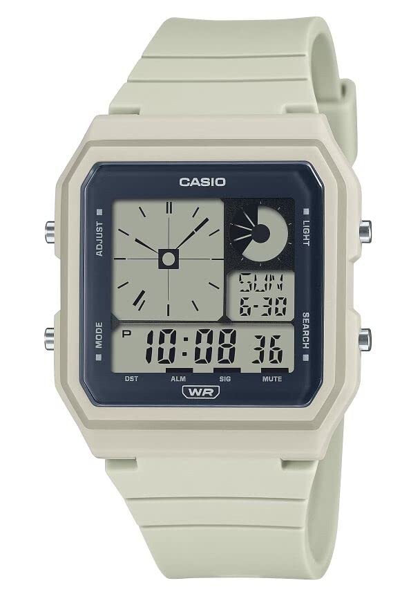 Casio POP Bio-Based Renewable Band LED Backlight Digital Watch LF20W-8A Casio POP Bio-Based Renewable Band LED Backlight Digital Watch LF20W-8A