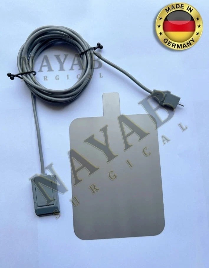 Grounding Patient Plate Reusable - Valleylab Connector Neutral Metal Plate CE