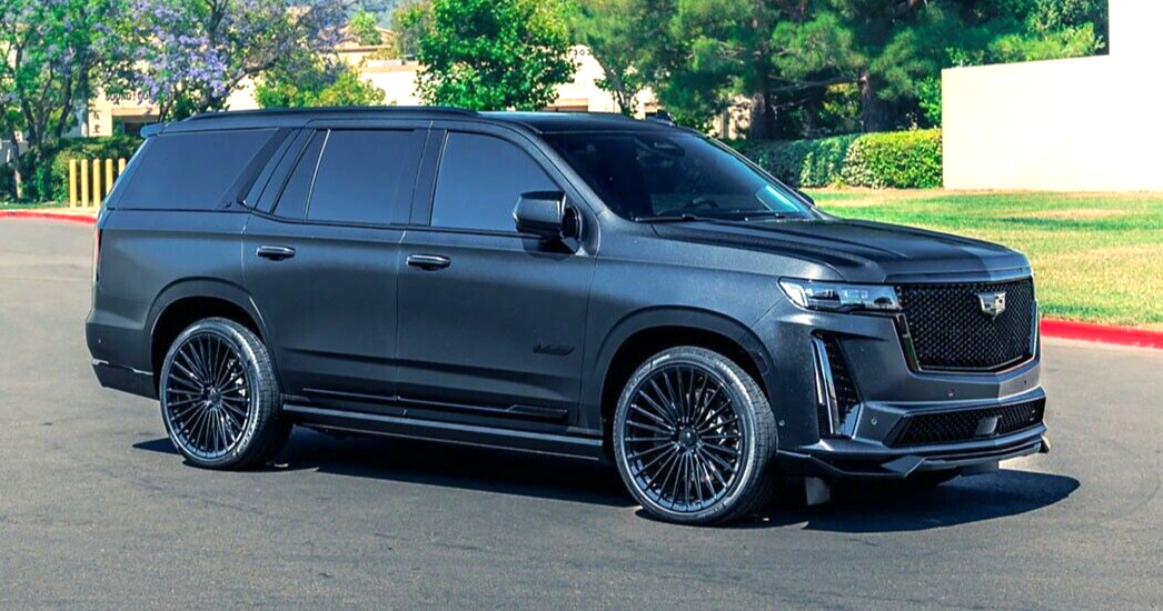24” AGL88 GLOSS BLACK FORGED WHEELS RIMS FOR CADILLAC ESCALADE 24X10 6X139.7