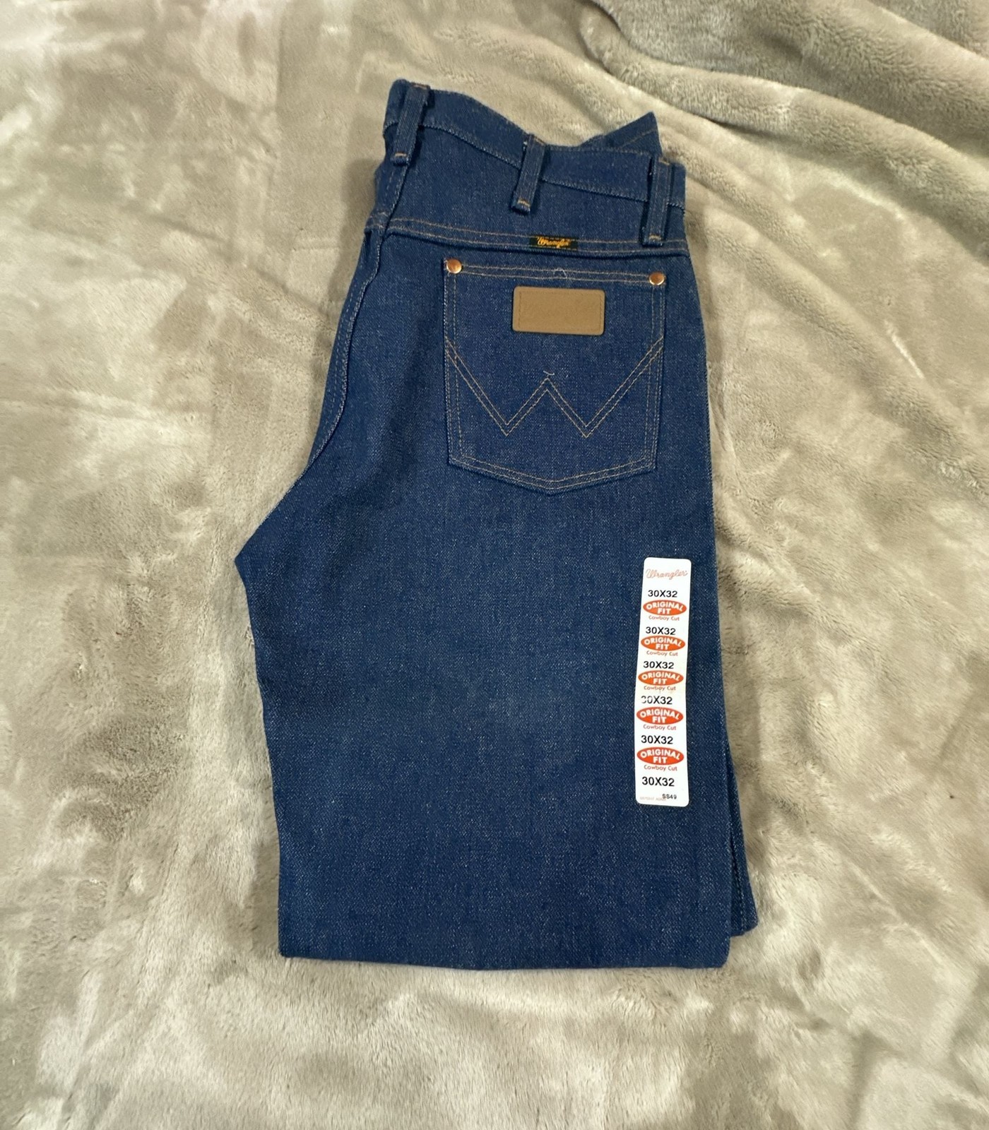 Wrangler Original Fit Cowboy Cut Jeans Size 30x32 Rigid Indigo Wrangler Original Fit Cowboy Cut Jeans Size 30x32 Rigid Indigo