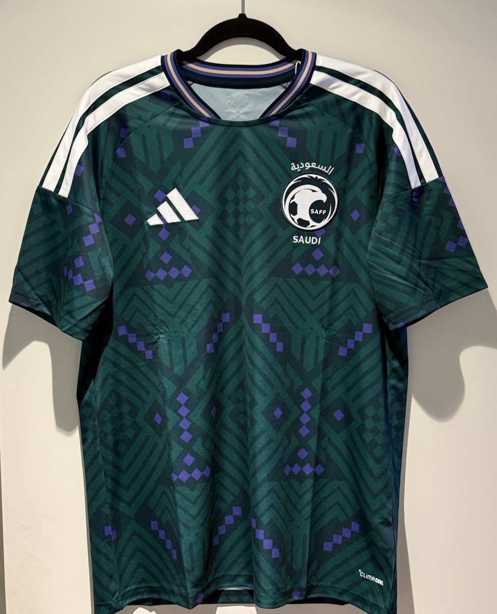 . Saudi Arabia 2026 Adidas Home Soccer Football Jersey Shirt Kit JL6948 Large . Saudi Arabia 2026 Adidas Home Soccer Football Jersey Shirt Kit JL6948 Large