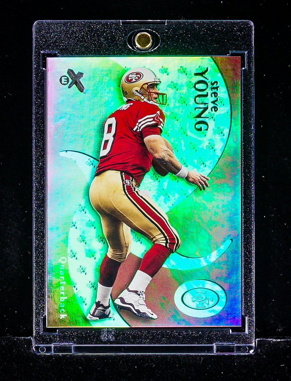 Steve Young RARE HOLO FOIL CARD San Francisco 49ers HALL OF FAME