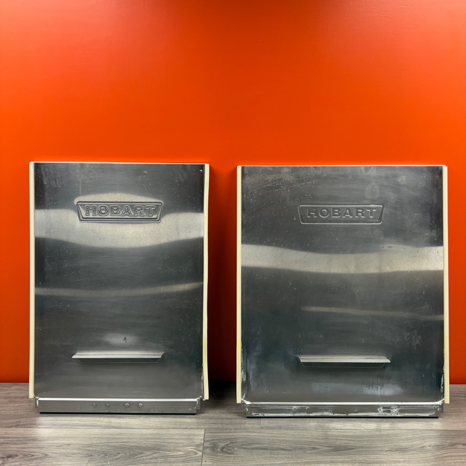 HOBART Dishwasher CRS66A Door Set | Left & Right Stainless Doors HOBART Dishwasher CRS66A Door Set | Left & Right Stainless Doors