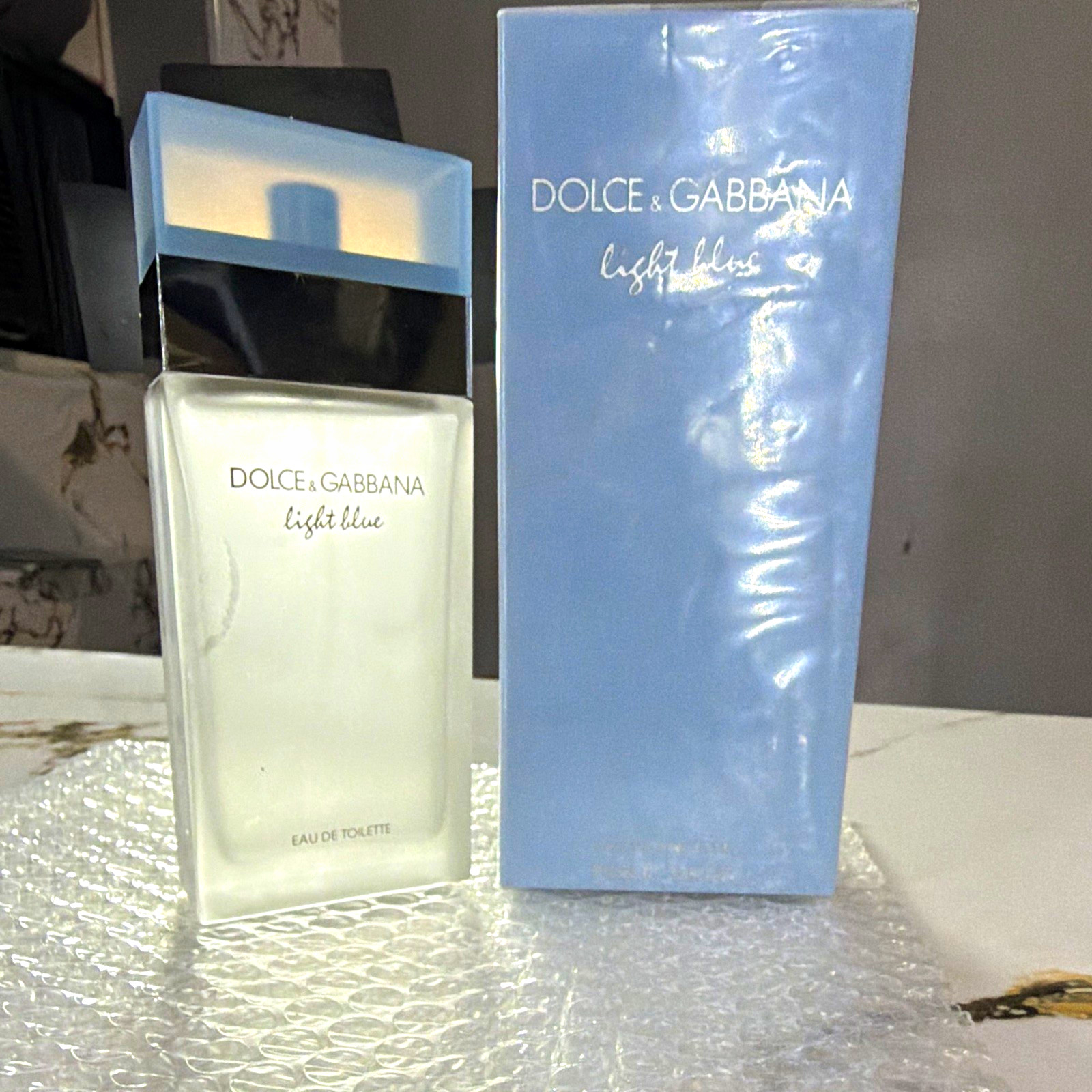 Dolce&Gabbana Light Blue Eau de Toilette Spray 3.3 fl oz Regular Size Dolce&Gabbana Light Blue Eau de Toilette Spray 3.3 fl oz Regular Size