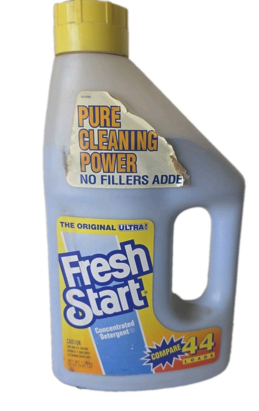Vintage Fresh Start Concentrated Powder Laundry Detergent 62oz Discontinued Full