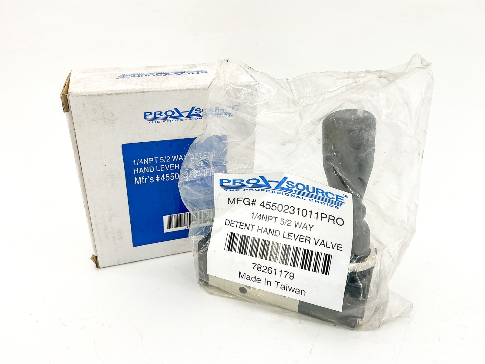 New Pro Source 4550231011PRO 1/4NPT 5/2 Way Detent Hand Lever Valve 0-128PSI