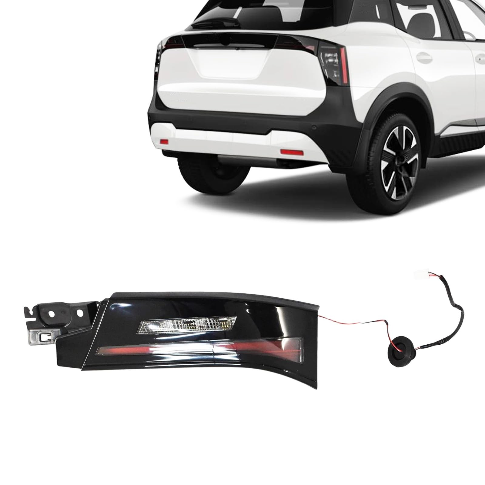 LED Inner Tail Light for Nissan Kicks 2025 2026 Clear Red Lens Right NI2802130