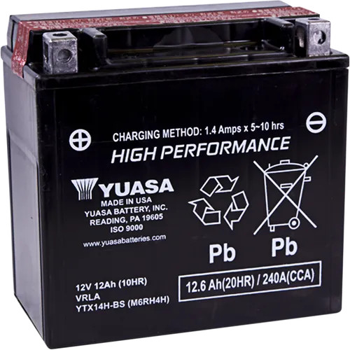 Yuasa H-P Fresh Pack AGM Battery YTX14H-BS BMW R Nine T Pure 17-22 Yuasa H-P Fresh Pack AGM Battery YTX14H-BS BMW R Nine T Pure 17-22