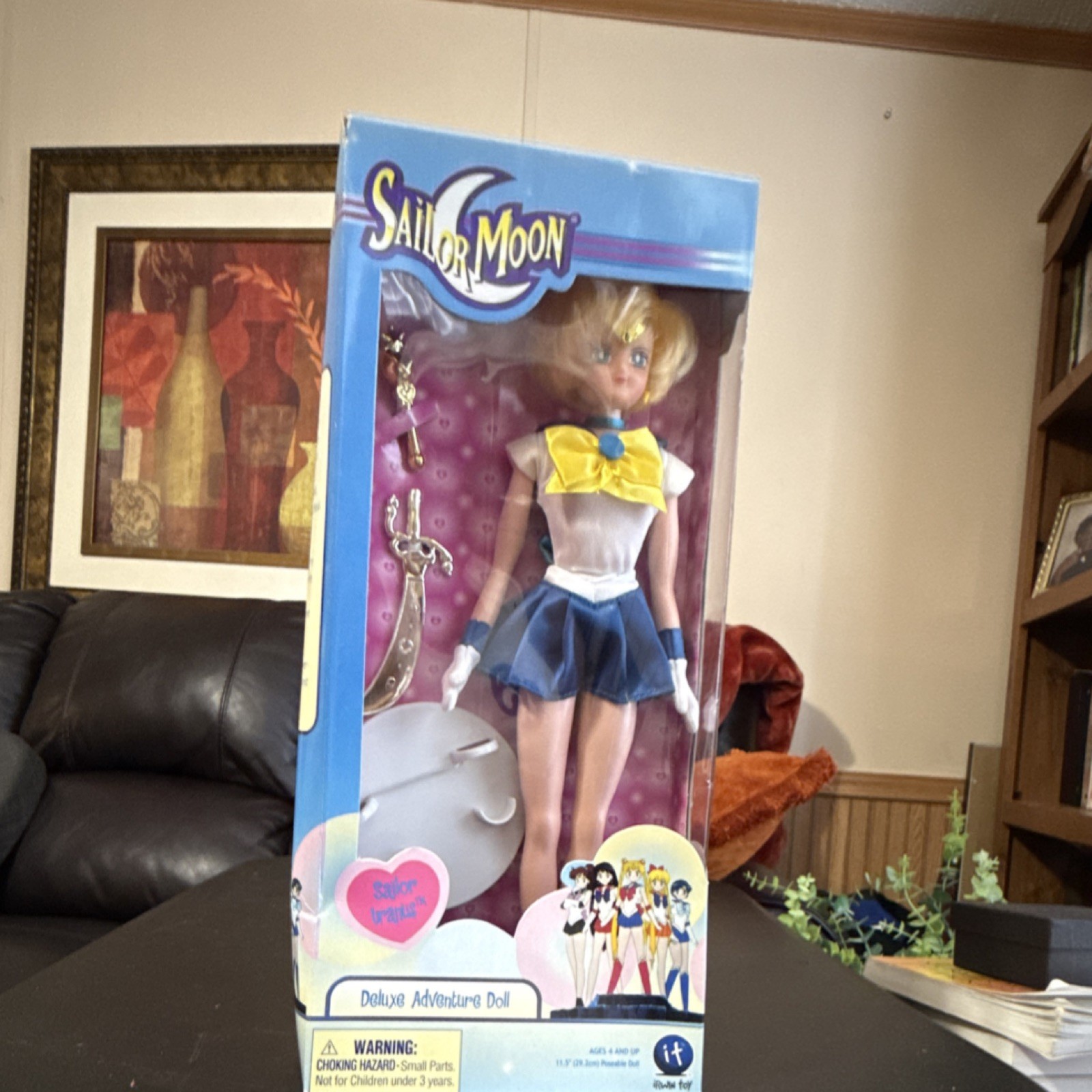 Vintage 2001 Sailor Moon Uranus Deluxe 11.5\ Vintage 2001 Sailor Moon Uranus Deluxe 11.5\