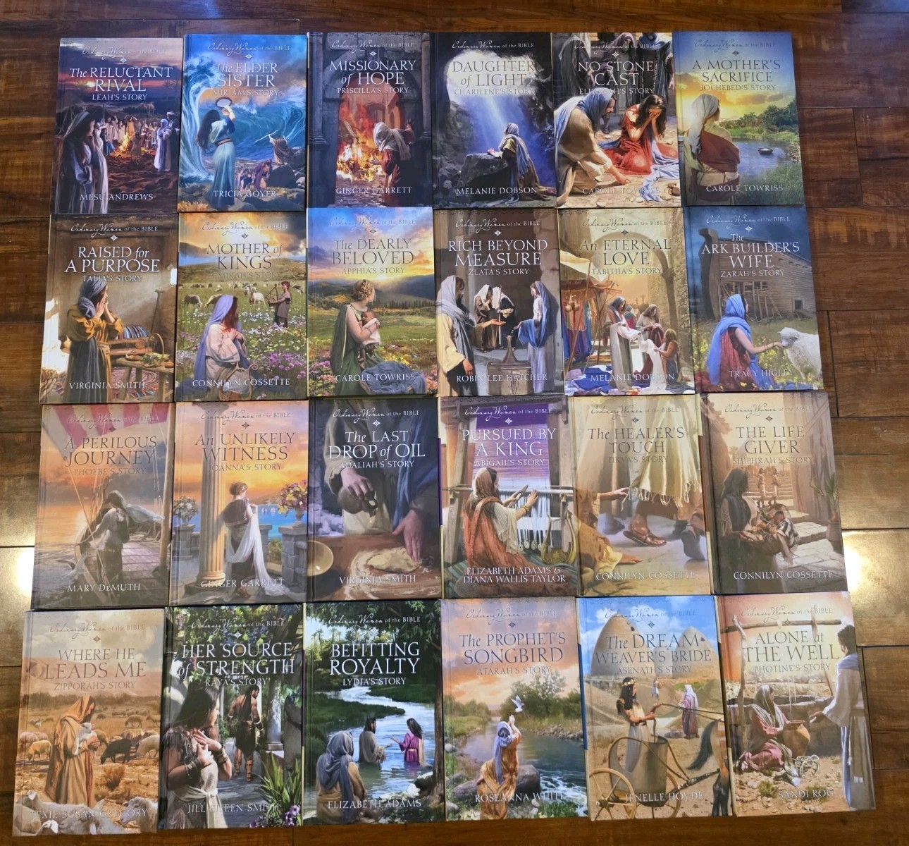 Guideposts Ordinary Women Of The Bible Series Lot 24 Hardcover HC 1st Eds NEW