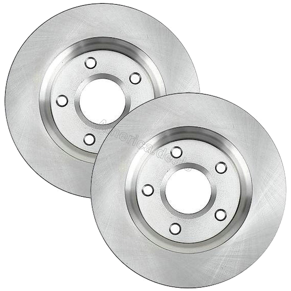 2 Pack Front Brake Rotor YH245037 For 2011-2014 Dodge Grand Caravan Journey
