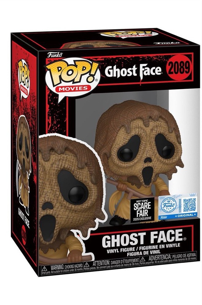 Funko Pop Ghost Face Scare Fair 2026 Exclusive # 2089 With Protector PreSale