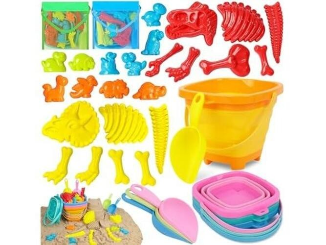 34 Pc Sand Beach Toys for Kids