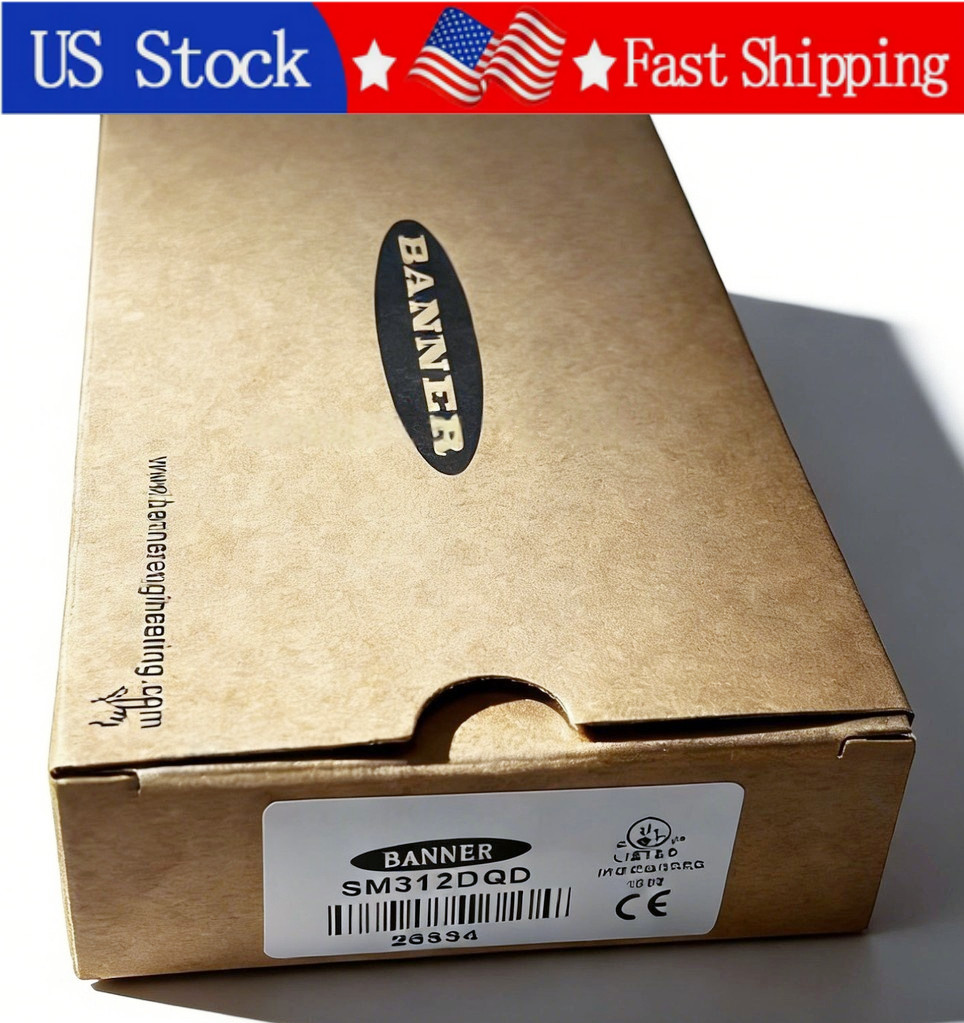 1PCS Brand New For BANNER SM312DQD Photoelectric Sensor SM312DQD US Stock