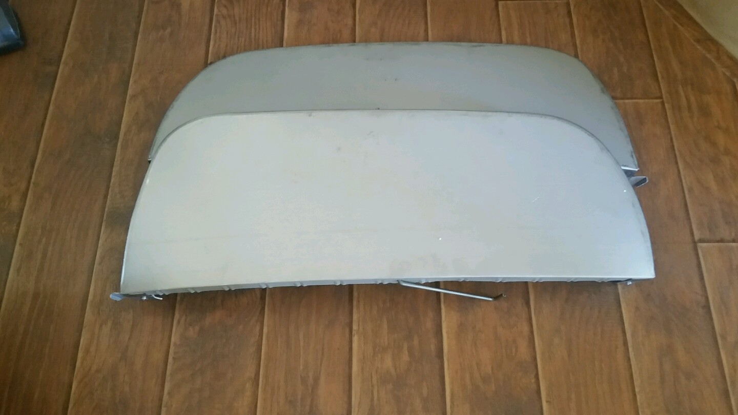 1946-48 Plymouth Dodge Chrysler Fender Skirts New Steel Nice 1946-48 Plymouth Dodge Chrysler Fender Skirts New Steel Nice