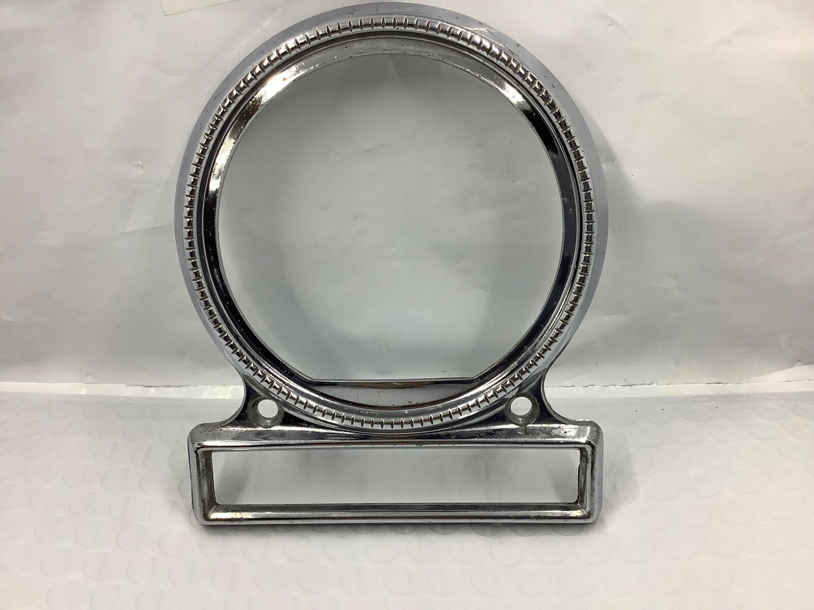 Original 1955 Ford Victoria Radio Bezel FDH18842A Original 1955 Ford Victoria Radio Bezel FDH18842A