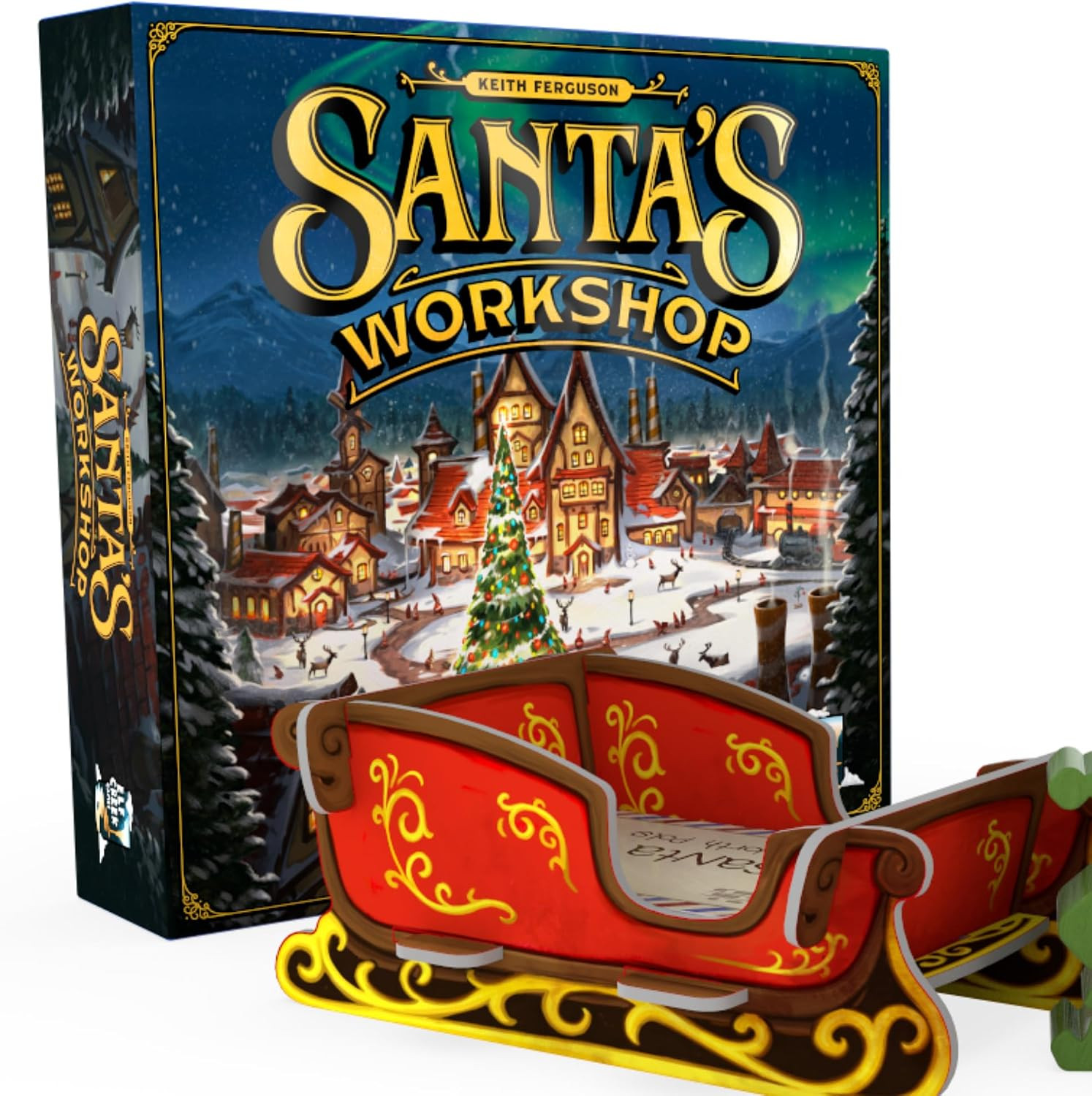 Santa\'S Workshop Standard Edition (2Nd Ed) - Christmas-Themed Board Game by for Santa\'S Workshop Standard Edition (2Nd Ed) - Christmas-Themed Board Game by for