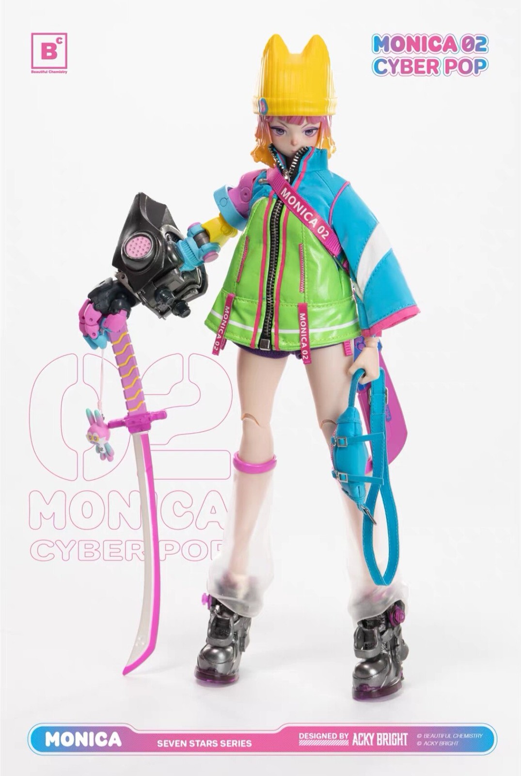 Underverse UV SDCC BC Monica 1/6 Limited Collectible Action Figure New In Stock Underverse UV SDCC BC Monica 1/6 Limited Collectible Action Figure New In Stock
