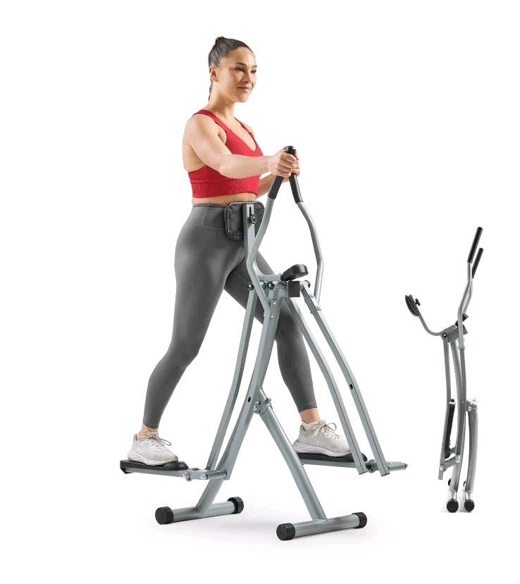 Sunny Health & Fitness Smart Air Walker Elliptical Low-Impact 30-Inch Stride Sunny Health & Fitness Smart Air Walker Elliptical Low-Impact 30-Inch Stride