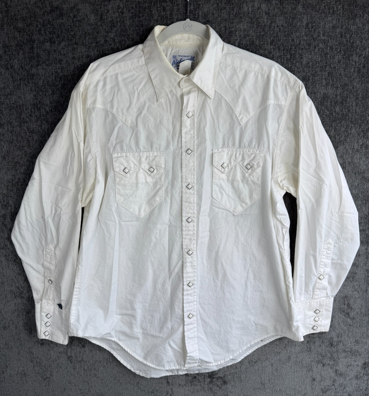 Vintage Rockmount Ranch Wear Mens Medium Pearl Snap Western Shirt White USA 6940 Vintage Rockmount Ranch Wear Mens Medium Pearl Snap Western Shirt White USA 6940