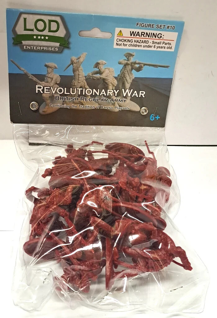 British Regular Army - 1:32 - Revolutionary War - Lod Entyerprises - SET 10 British Regular Army - 1:32 - Revolutionary War - Lod Entyerprises - SET 10