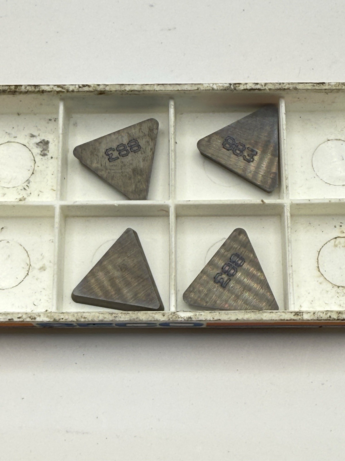 SECO Carbide inserts Carboloy TPGN160312F TPG323F 883 (EDP 08415) SECO Carbide inserts Carboloy TPGN160312F TPG323F 883 (EDP 08415)