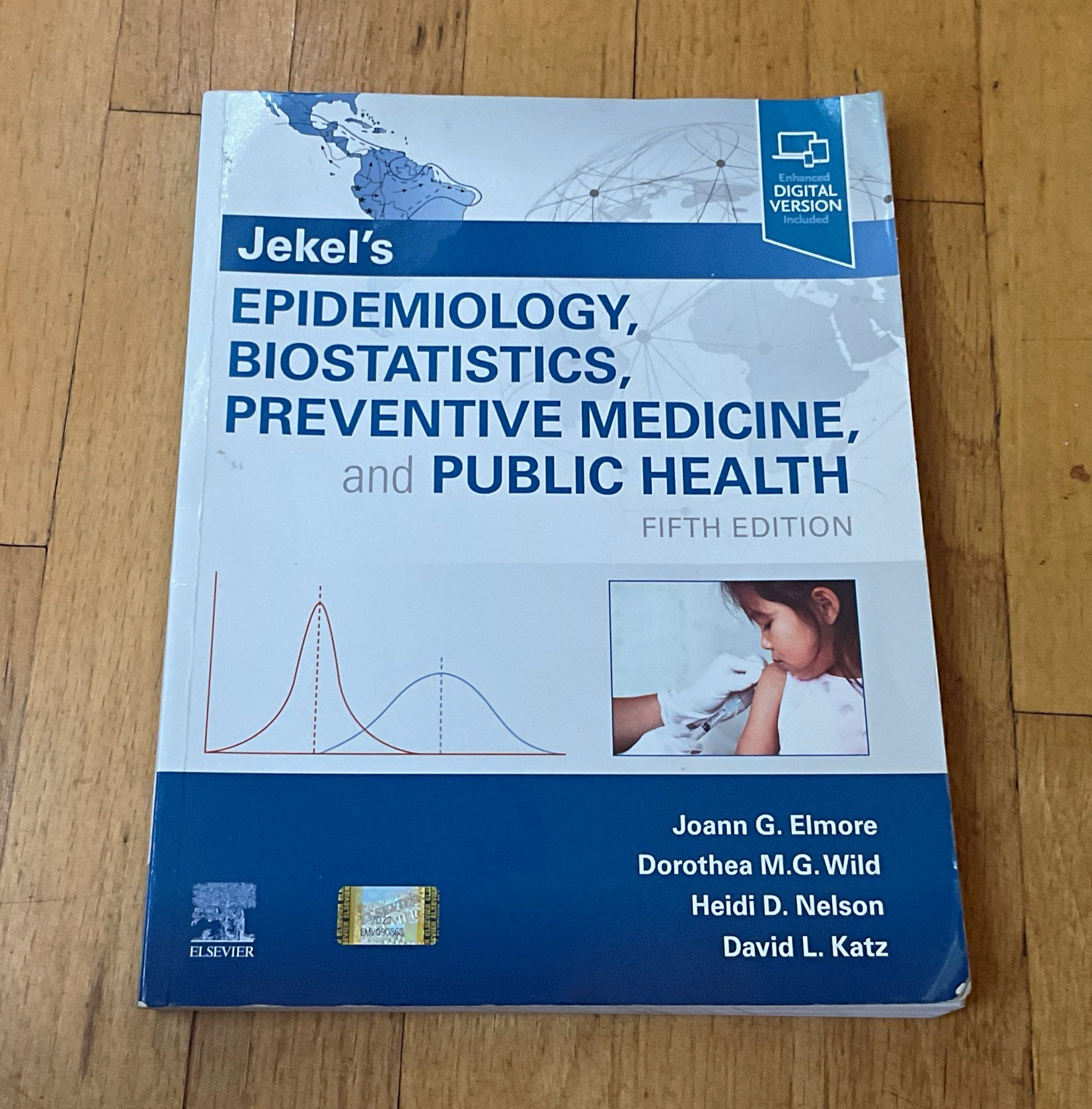 Jekel\'s Epidemiology Biostatistics Preventive Med Public Health 5th Ed PB
