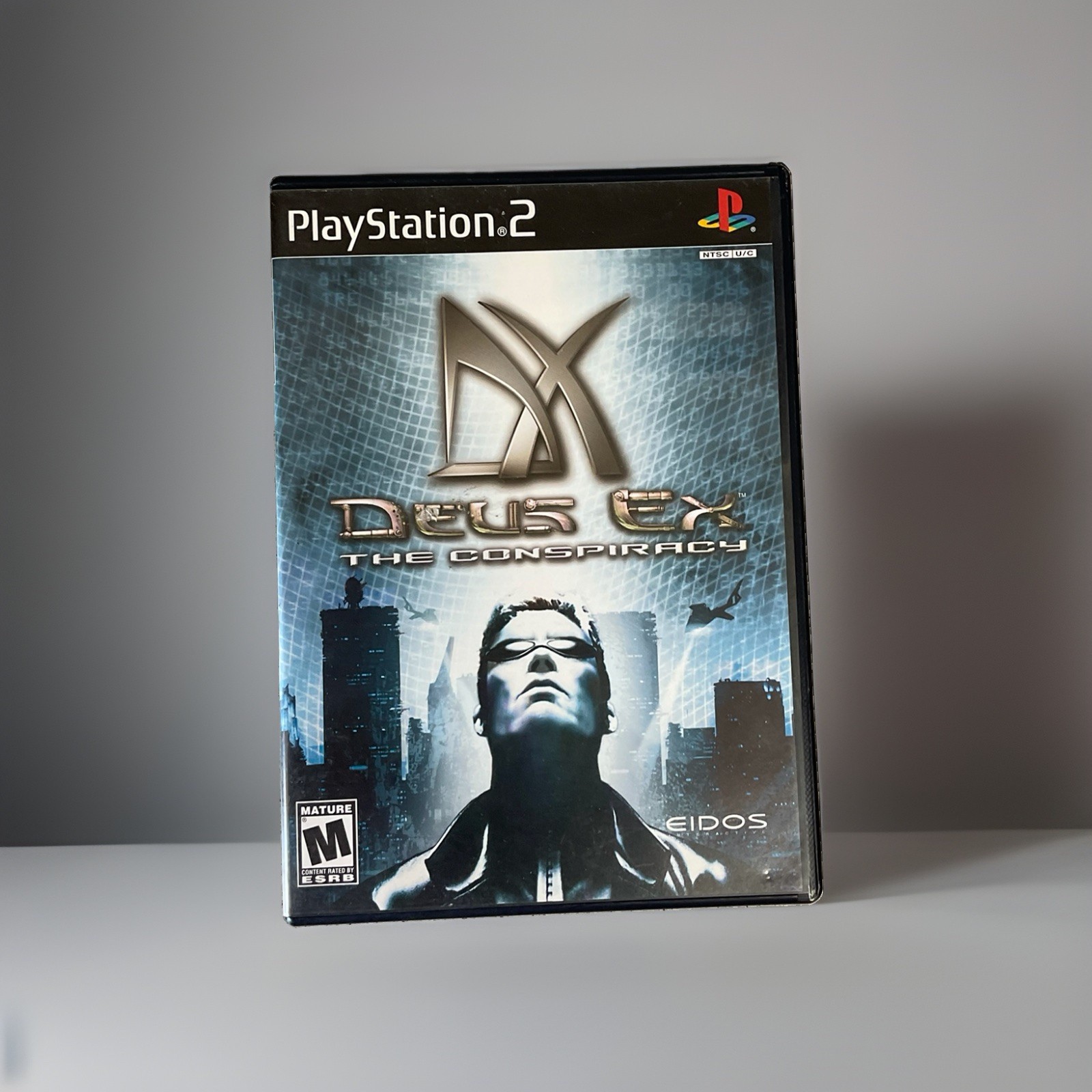 Deus Ex The Conspiracy Complete Playstation 2 Game PS2 w/ Manual Deus Ex The Conspiracy Complete Playstation 2 Game PS2 w/ Manual