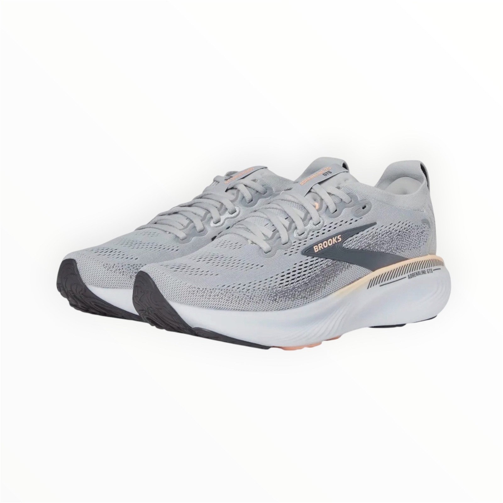New Brooks Adrenaline GTS 25 Women's Shoes Size 6-10 Medium Width - Grey/Coral New Brooks Adrenaline GTS 25 Women's Shoes Size 6-10 Medium Width - Grey/Coral