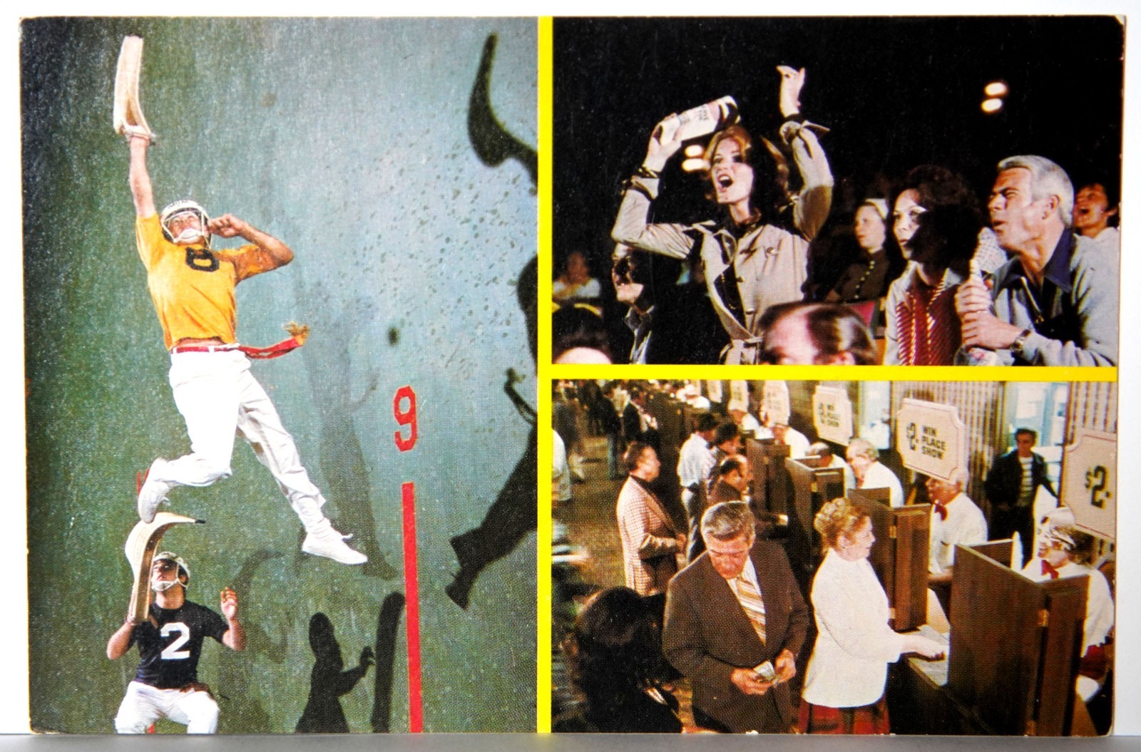 RARE 1970s UNUSED POSTCARD of JAI ALAI at MGM GRAND HOTEL LAS VEGAS NEVADA RARE 1970s UNUSED POSTCARD of JAI ALAI at MGM GRAND HOTEL LAS VEGAS NEVADA