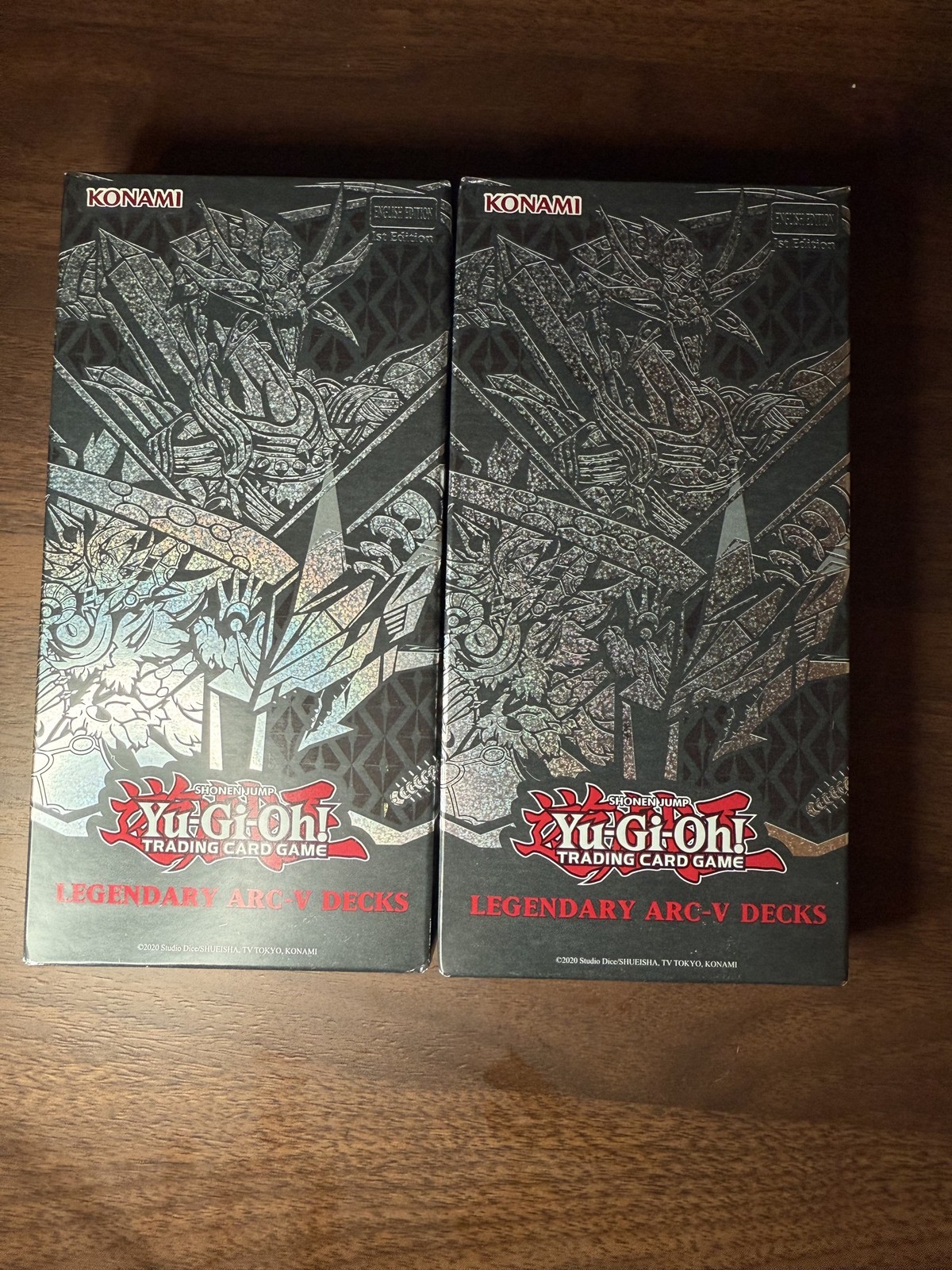 2x Yu-Gi-Oh TCG: Legendary Arc-V Decks: Box Set