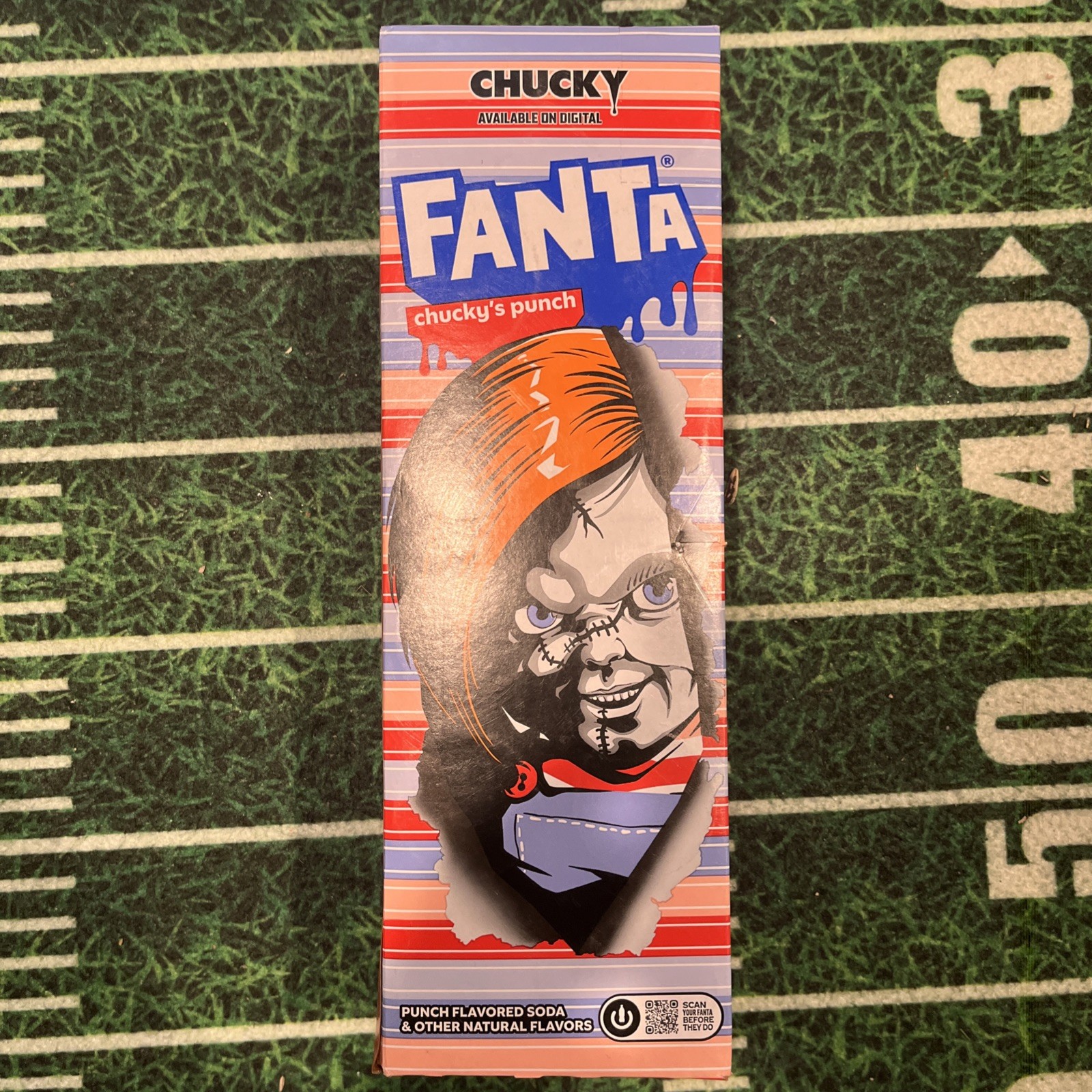 Fanta Chucky\'s Punch Fruit Soda, 12 Pack 12oz Cans Fanta Chucky\'s Punch Fruit Soda, 12 Pack 12oz Cans