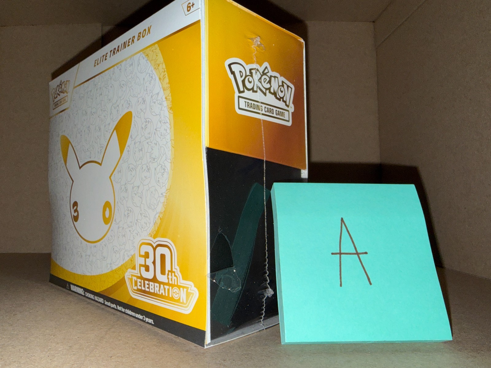 Pokemon 30th Celebration Elite Trainer Box DAMAGED ETB
