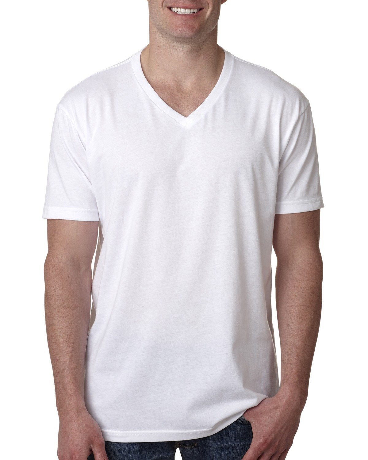 Next Level Apparel Men\'s CVC V-Neck Stylish T Shirt Casual Plain T-Shirt - 6240 Next Level Apparel Men\'s CVC V-Neck Stylish T Shirt Casual Plain T-Shirt - 6240