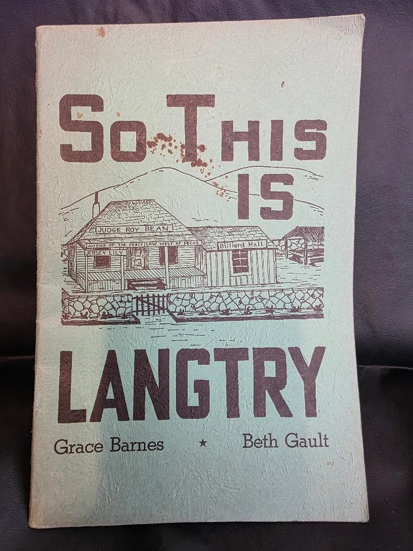 RARE 1946 Texas History Booklet \