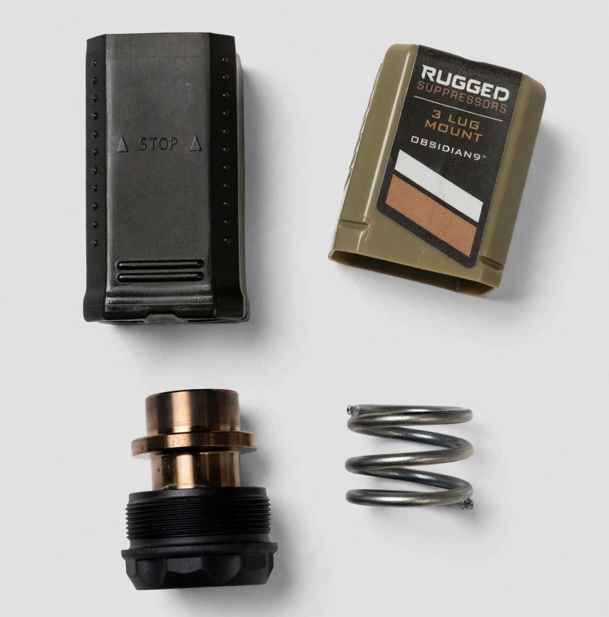 [50% OFF] Rugged Obsidian 9/45 Tri Lug Mount - NEW - OA001