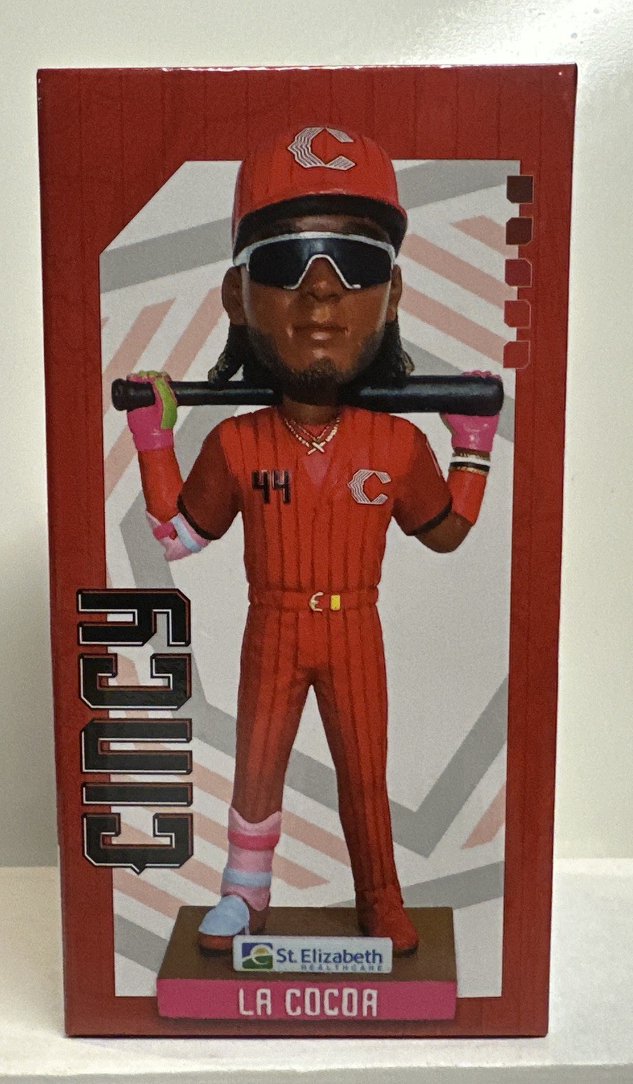 2026 Cincinnati Reds City Connect 2.0 Elly De La Cruz Bobblehead SGA