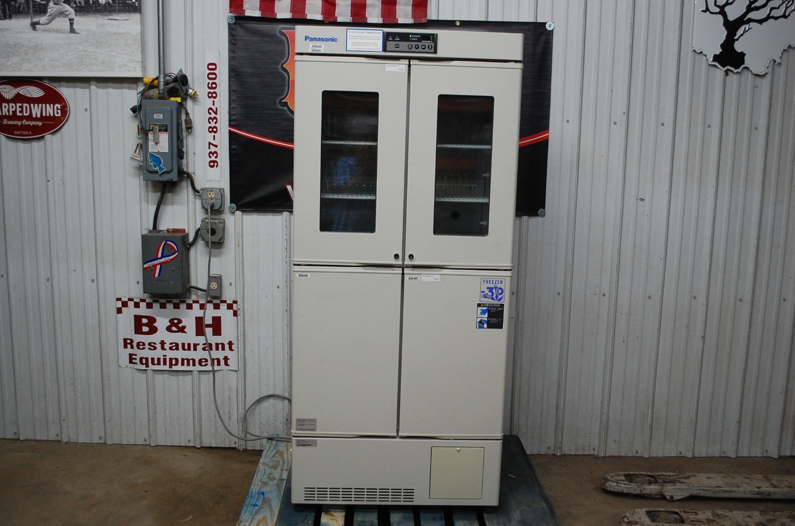 Panasonic MPR-414F-PA Pharmaceutical Refrigerator w/ Freezer Panasonic MPR-414F-PA Pharmaceutical Refrigerator w/ Freezer