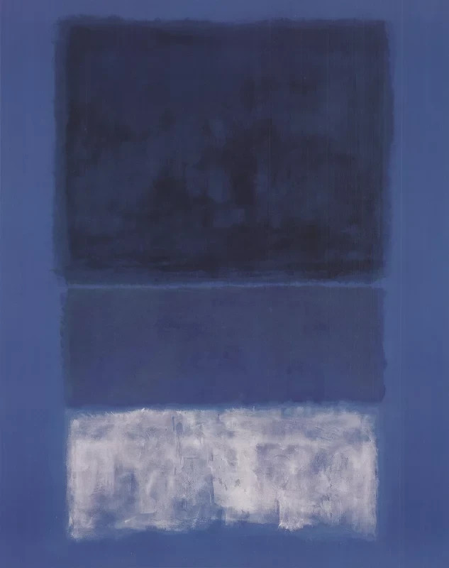 Mark Rothko Signed Oil Painting on Canvas 16x24 in Abstract Expressionism ..