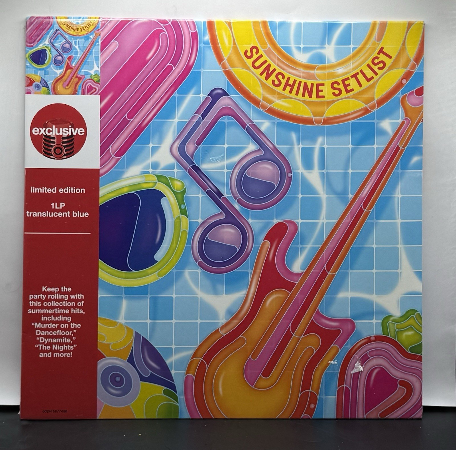 VARIOUS ARTISTS Sunshine Setlist SEALED Vinyl 2025 Target Translucent Blue