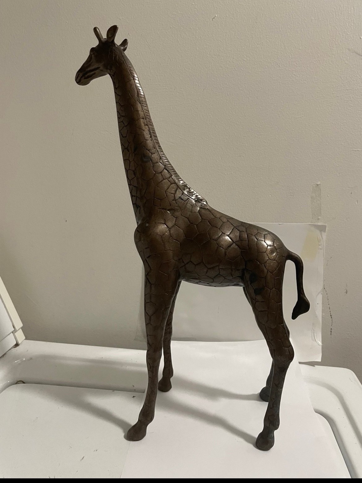 Large mcm solid bronze Giraffe Large mcm solid bronze Giraffe