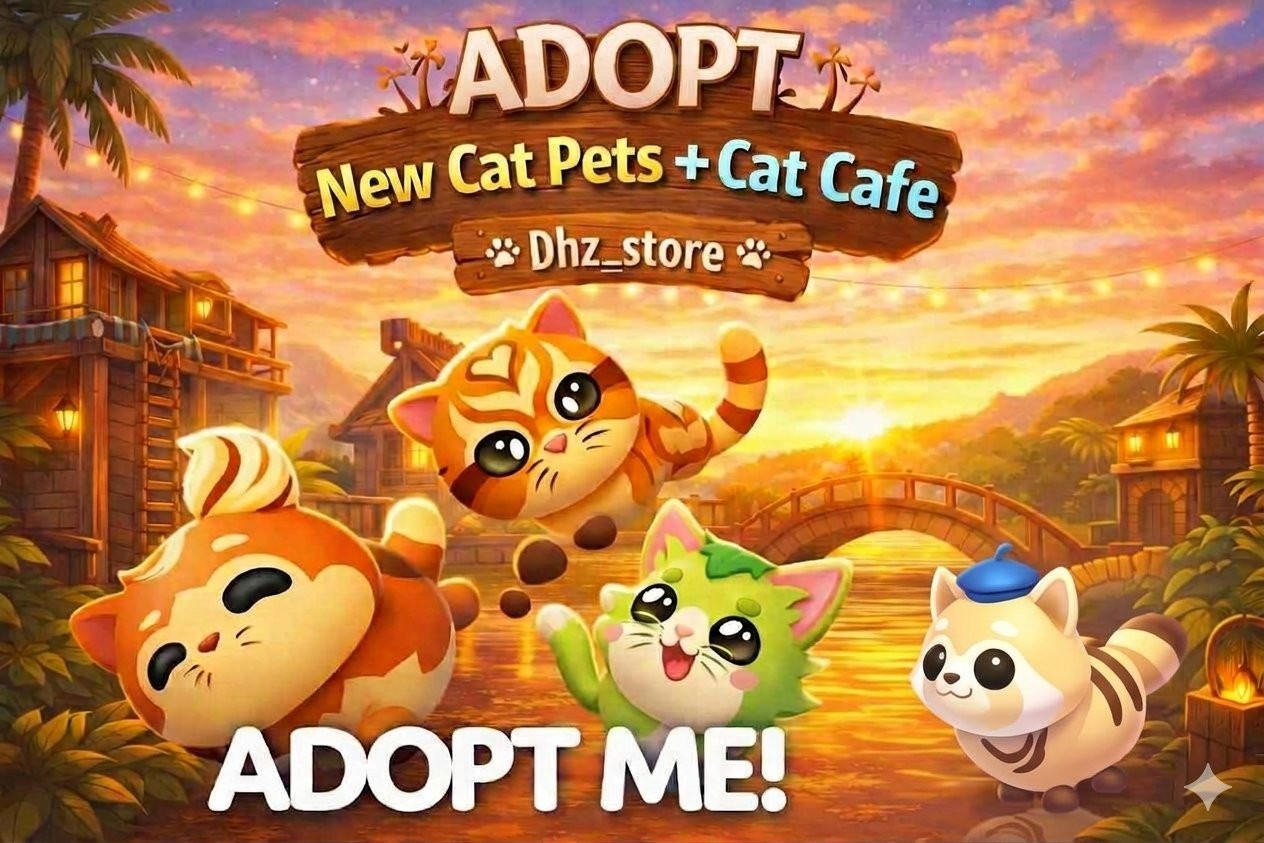 cat cafe 2026🐱☕|All the cats🐾|Adopt me|ROBLOX