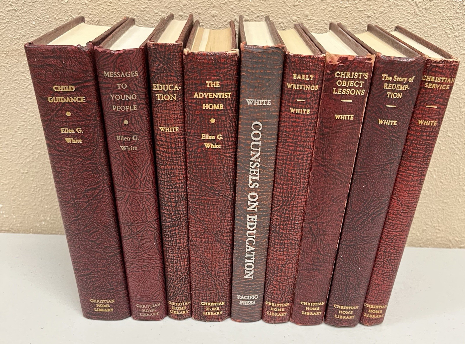 Lot of 9 Ellen G White Lot of 9 Ellen G White