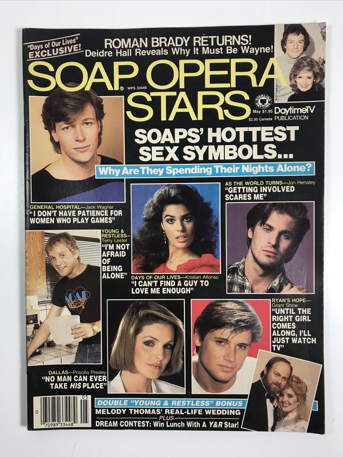 Soap Opera Stars magazine May 1986 Daytime TV Drama