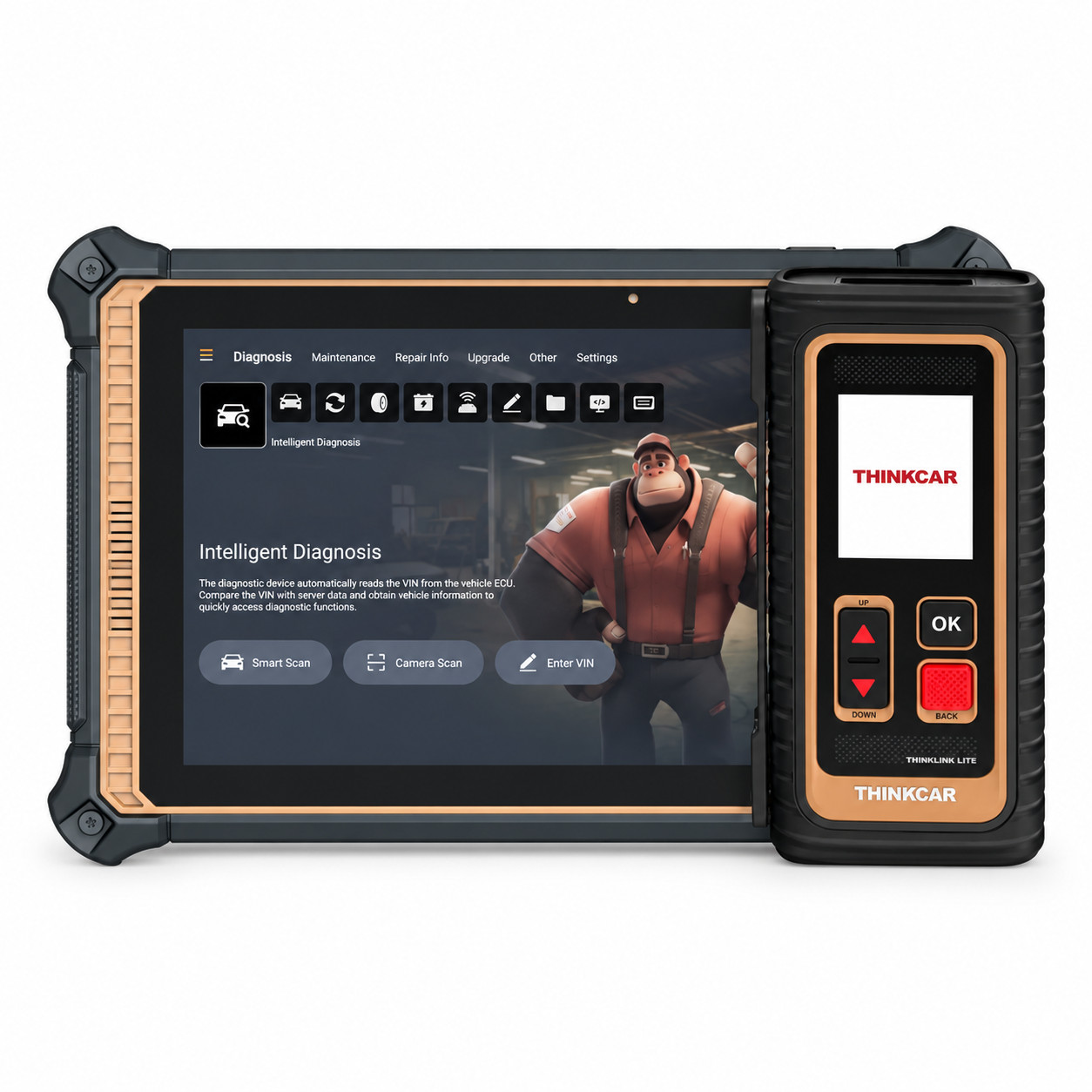 THINKCAR THINKTOOL Platinum 391 OBD2 Diagnostic Scanner CAN FD DoIP J2534